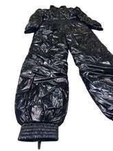 Load image into Gallery viewer, PERFECT MOMENT Floe Ski AllInOne Black Bodysuit Coat Down Puffer XS NEW RRP 1495
