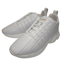 Load image into Gallery viewer, BURBERRY Axburton Sneaker Classic Leather Ladies White Shoe UK4 NEW RRP 650
