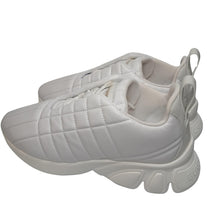 Load image into Gallery viewer, BURBERRY Axburton Sneaker Classic Leather Ladies White Shoe UK4 NEW RRP 650

