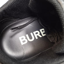 Load image into Gallery viewer, BURBERRY Axburton Sneaker Classic Leather Ladies Black Shoe UK4 NEW RRP 650
