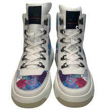 Load image into Gallery viewer, BOGNER LoveShackFancy Ottawa Hi Top Trainers Floral White 35.5 UK2.5 RRP370 BNIB
