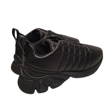 Load image into Gallery viewer, BURBERRY Axburton Trainers Black Padded Leather Sneaker IT42 UK8 NEW RRP650
