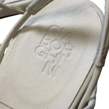 Load image into Gallery viewer, GIA / RHW White Leather Platform Heel Strappy Sandal Shoes EU36 UK3 RRP455 BNIB
