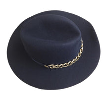 Load image into Gallery viewer, GLADYS TAMEZ Millinery Iggy Cowboy Western Felt Hat Black S NEW RRP410
