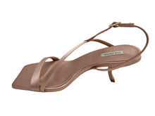 Load image into Gallery viewer, GIA/RHW Rosie 21 Shoes Dusty Pink Satin High Sandals EU37 UK4 NEW RRP400
