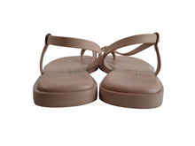 Load image into Gallery viewer, PIFERI Ladies Brown Vegan Leather Open Toe Fawn Sandals EU37 UK4 RRP350 NEW
