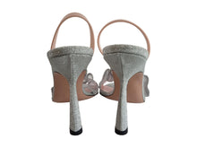 Load image into Gallery viewer, PIFERI Ladies Silver Glitter Izma Slingback 100 Sandals EU35 UK2 RRP550 NEW
