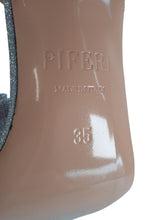 Load image into Gallery viewer, PIFERI Ladies Silver Glitter Izma Slingback 100 Sandals EU35 UK2 RRP550 NEW
