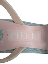 Load image into Gallery viewer, PIFERI Ladies Silver Glitter Izma Slingback 100 Sandals EU35 UK2 RRP550 NEW
