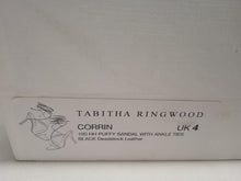Load image into Gallery viewer, TABITHA RINGWOOD Ladies Corrin 100 Leather Ankle Tie Sandals EU37 UK4 NEW RRP455
