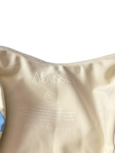 Load image into Gallery viewer, ABYSSE Bikini Blue Bikini Bottoms Jean Shimmer Tie Up White S NEW RRP 90
