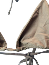 Load image into Gallery viewer, ABYSSE Bikini Tops Brown Maya Triangle Strap Tie S NEW RRP 120
