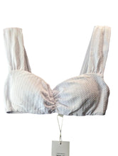 Load image into Gallery viewer, BOTEH Bikini Tops White Stella Bralette Textured M NEW RRP 90
