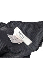 Load image into Gallery viewer, MARYSIA Bikini Tops Black Antibes Strapless Scalop Trim M NEW RRP 180
