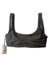Load image into Gallery viewer, JADE SWIM Bikini Tops Black Rounded Edges Halter S NEW RRP 90
