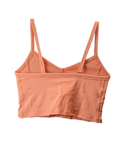 Load image into Gallery viewer, LIVE THE PROCESS Bikini Tops Pink Prism Crop Thin Straps M NEW RRP 140
