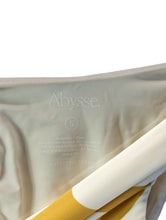 Load image into Gallery viewer, ABYSSE Bikini Bottoms  White Faye Ray Pattern Mustard  S NEW RRP 120
