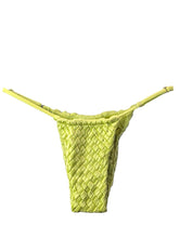 Load image into Gallery viewer, ISA BOULDER Bikini Bottoms Green Weavestring Juice Strappy S NEW RRP 165

