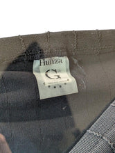 Load image into Gallery viewer, HUNZA G Bikini Bottoms Black Patricia Stretch Line Vertical OS NEW RRP 160
