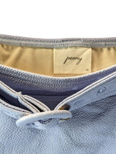 Load image into Gallery viewer, PEONY Bikini Bottoms Blue High Waist Shorts Belted UK14 NEW RRP 190
