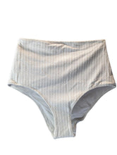 Load image into Gallery viewer, BOTEH Bikini Bottoms White Pania High Waist Textured XXS NEW RRP 90
