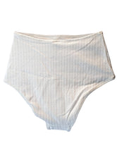 Load image into Gallery viewer, BOTEH Bikini Bottoms White Pania High Waist Textured XXS NEW RRP 90
