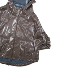 Load image into Gallery viewer, HERNO Ladies Laminar Waterproof Cape Jacket Brown Size 38 NEW RRP660
