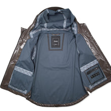 Load image into Gallery viewer, HERNO Ladies Laminar Waterproof Cape Jacket Brown Size 38 NEW RRP660
