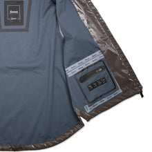 Load image into Gallery viewer, HERNO Ladies Laminar Waterproof Cape Jacket Brown Size 38 NEW RRP660
