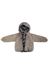 Load image into Gallery viewer, LIEWOOD Beige Leopard Print Reversible Jacket Quilted Coat 2 Years NEW RRP100
