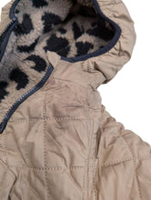 Load image into Gallery viewer, LIEWOOD Beige Leopard Print Reversible Jacket Quilted Coat 2 Years NEW RRP100
