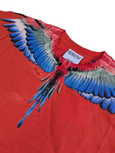 Load image into Gallery viewer, MARCELO BURLON KIDS Boys Red Bird Feather T-Shirt Graphic 10 Years NEW RRP75

