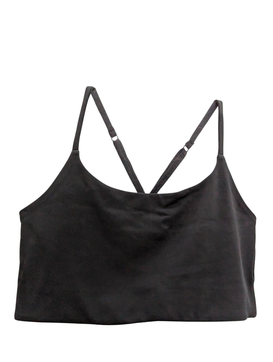 GIRLFRIEND COLLECTIVE Ladies Black Stretch Halter Neck Vest Top L NEW RRP38