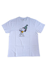 Load image into Gallery viewer, SOULLAND Men&#39;s White Browns Snoopy Peanuts Cotton T-Shirt Graphic L NEW RRP 105
