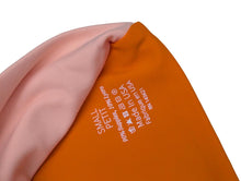 Load image into Gallery viewer, LIVE THE PROCESS Orange Two Tone Supplex Stretch Tank Camisole S NEW RRP120
