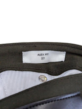 Load image into Gallery viewer, AMI Paris Mens Dark Green Khaki Low Crotch Jeans W27 NEW RRP 240
