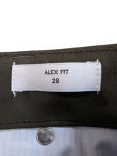 Load image into Gallery viewer, AMI Paris Mens Dark Green Khaki Low Crotch Jeans W28 NEW RRP 240
