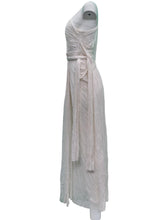 Load image into Gallery viewer, MARIA LUCIA HOHAN Ladies Beige Silk Ball Gown Midi Dress UK10 RRP 1700
