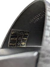 Load image into Gallery viewer, HUGO BOSS Men&#39;s Black Leather Upper Pattern Slider Sandal UK 6 RRP 205
