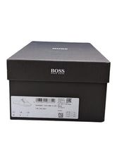 Load image into Gallery viewer, HUGO BOSS Men&#39;s Black Leather Upper Pattern Slider Sandal UK 6 RRP 205
