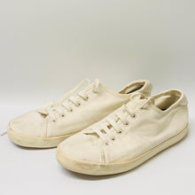 Load image into Gallery viewer, RAG &amp; BONE White Ladies Classic Plimsoll Lace Up Shoe Sneaker Trainer Size UK 6
