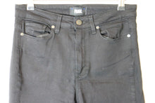 Load image into Gallery viewer, PAIGE Ladies Black Cotton Blend Margot Crop Tapered Jeans Size 28
