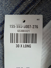 Load image into Gallery viewer, ABERCROMBIE &amp; FITCH Ladies Blue 90&#39;s Ultra High Rise Straight Jeans W30 NEW
