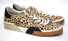 Load image into Gallery viewer, DOLCE VITA Ladies Brown Leopard Print Calf Leather Zina Sneakers Approx UK7
