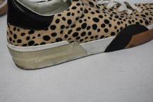 Load image into Gallery viewer, DOLCE VITA Ladies Brown Leopard Print Calf Leather Zina Sneakers Approx UK7
