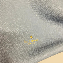Load image into Gallery viewer, KATE SPADE Ladies Light Pebbled Blue Leather Handbag Shoulder Bag M Size
