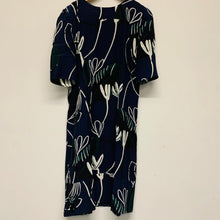 Load image into Gallery viewer, MARNI Black Ladies Fit &amp; Flare Round Neck Short Sleeve Dress Size 8
