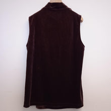 Load image into Gallery viewer, REISS Red Ladies Sleeveless High Neck Basic  Pullover Blouse Top UKM
