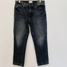 Load image into Gallery viewer, FRAME Grey Ladies Dark Grey Wash Straight Jeans Size 27 W30 L27
