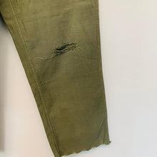 Load image into Gallery viewer, RAG &amp; BONE Green Ladies Lightweight Summer Cargo Pant Trousers Size UK W28 L27
